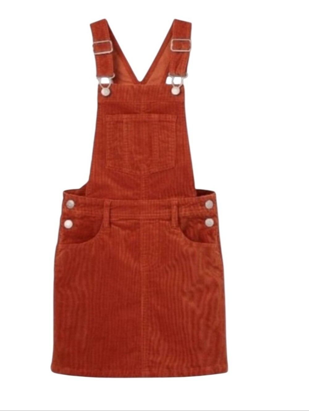 Girls Cat & Jack Corduroy Overall Dress Sz 7/8